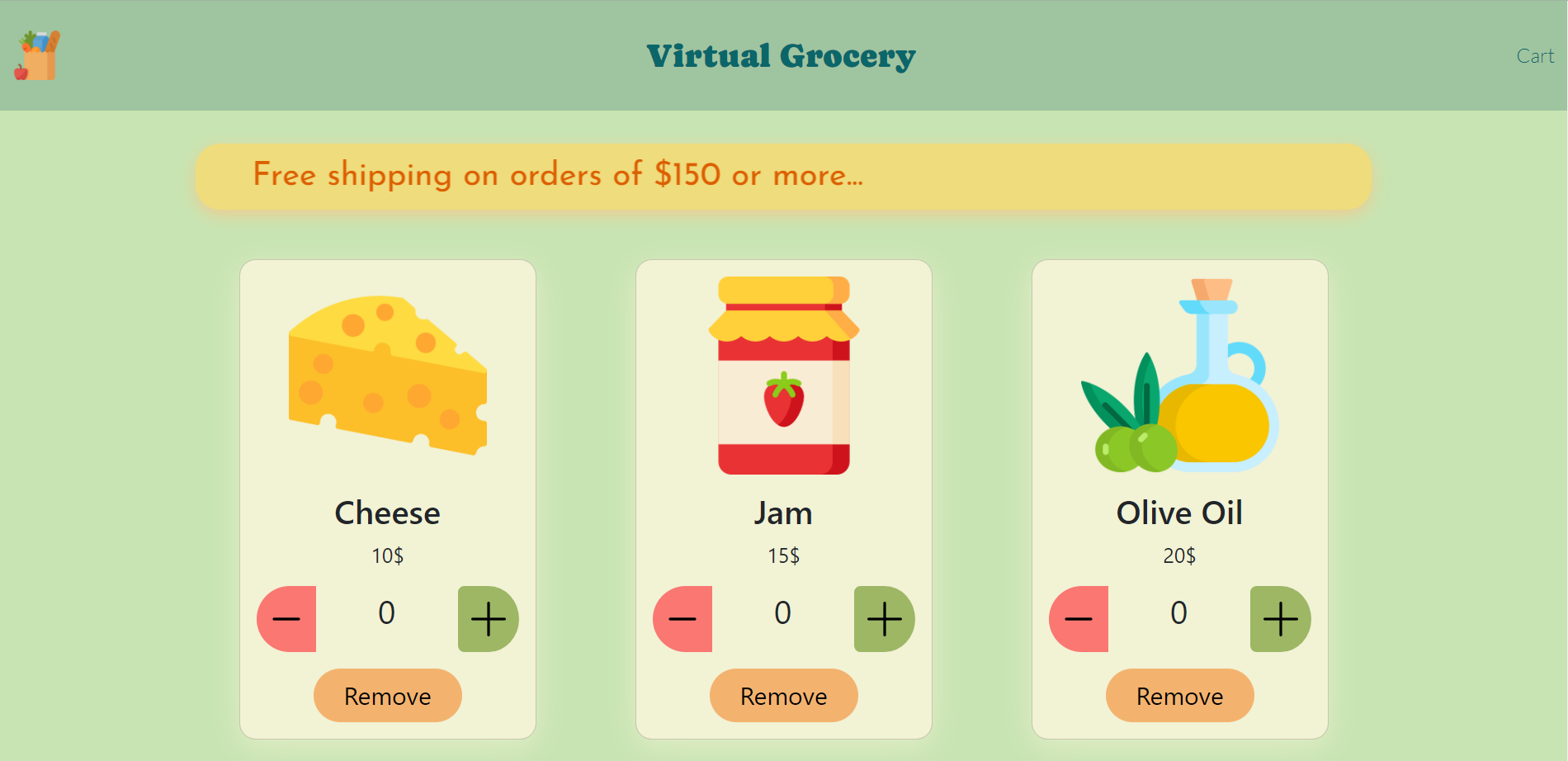 shoppingPageProject